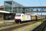 Private Car Train PCT 185 637 at regensburg Hbf on 16 May 2012.