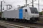 Railpool 185 717 at Fulda on a grey morning of 15 September 2015.