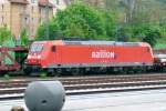 On 22 May 2010 DB 185 186 stands in Treuchtlingen.