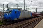 Alpha Trains 185 523 hauls a special train out of Köln Hbf on 20 February 2020.