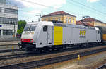 A closer look on 185 637 at Regensburg on 15 May 2012.
