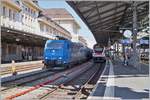 The WRS 185 535 (UIC 91 80 6185 535-2 D-ATLU) in Lausanne. 

27.07.2020