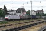 New TRAXX 186 909 passes Offenburg on 5 June 2014.