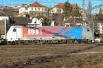 Railpool/IDS 186 435 is seen in Bratislava hl.st. on 31 December 2016.
