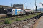 IGE 187 002 takes a break at Koblenz Hbf on 18 August 2023.