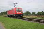 Solo ride for 187 149 through Kaarst Broicherheide on 8 August 2025.