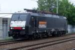 MRCE 189 098 in Locon-service enters Tilburg on 22 Mai 2014.