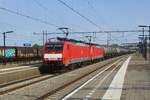 GATX tank train with 189 083 speeds through Lage Zwaluwe on 19 July 2018. 