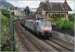 he SBB NOVELIS  Re  189 990-5  Göttingen  (ES 64-F4-90 / UIC 91 80 6189 990-5 D-Dispo Classe 189VE) with his Novelis Train on the way to Göttingne by Montreux.

15. Mai 2020 