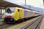 On 20 May 2010 EuroCity 88 Verona to München calls at Wörgl with 189 991 leading -due to the delayed acceptance og ÖBB Class 1216 in Italy, these trains had to be hauled by rented Class