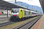 On 19 May 2010, FNM/Nordcargo 189 993 enters Wörgl with an EC to Munich via Kufstein.