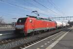 On 9 February 2023 DBC 189 081 hauls an LNG train through Blerick.