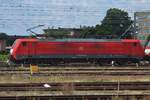 Side view on DBC 189 088 at Venlo on 18 July 2016.