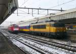 1737 with coaches typ ICL as an Intercity train from Den Haag to Venlo.