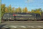 Vue latérale de la SBBCI 189 288 à Emmerich le 8 novembre 2019.