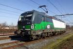 ELL 193 733 stands at Oss on 2 March 2021.