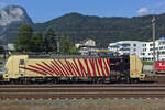 Side view on Lokomotion 193 777 at Kufstein on 17 September 2019.