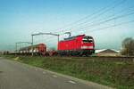 On 31 March 2021 mixed freight passes through Roond with 193 371 leading.