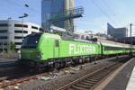 On 22 May 2022 FlixTrain 193 604 calls at Düsseldorf Hbf.