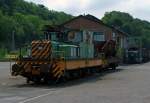 Ex locomotive EH 389 (Eisenbahn und Hfen) on 05.06.2011 in LWL Industrial Museum Henrichshtte in Hattingen.