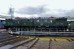 On 19 September 2015 E 95-02 had just been restored to pristine condition and found herself on the turn table at the Bw Arnstadt.