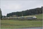 Two DB 1440 Alstom Coradia Continental on the way Tittisee near Hinterzarten.