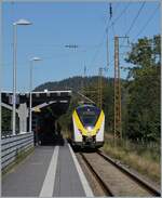 A DB Alstom Coradia Continental 1440 856 in Hinterzarten on the way to Freiburg.