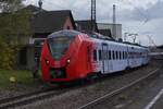 On 31 March 2026 DB Regio 1440 012/512 quits V�lklingen for Trier Hbf.