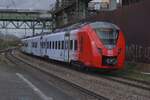 On 31 March 2026 DB Regio 1440 012/512 quits V�lklingen for Trier Hbf.
