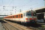 S-Bahn 420 501 stood on 30 May 2006 in Rosenheim.
