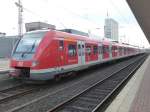 A S-Bahn to Solingen is standing in Dortmund main station on August 19th 2013.