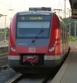 422 041-4 is leaving Wanne-Eickel on August 20th 2013.