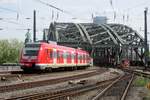 S-Bahn with 422 066 leaves Köln Hbf on 27 April 2018. 