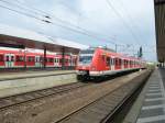 Two ET 423 are leaving Frankfurt(Main) South on August 23rd 2013.