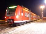 425 305 mit RB nach Backnang am 03.02.2009 in Sulzbacha.d.Murr