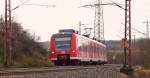 . 425 634-3 pictured in Ensdorf on December 20th, 2014.