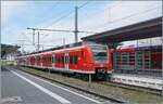 The DB 425 313-4 / 813-3 is waiting as RB 33 to Kressbronn at Friedrichshafen Stadt station for departure.

July 8, 2026