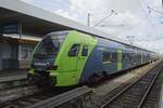 Nordbahn ET6.04 stands in Hamburg-Altona on 20 September 2022.
