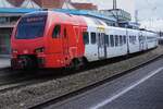 DB 429 124 quits V�lklingen for Trier Hbf on 31 March 2026.