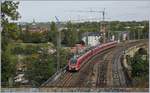 DB ET 430 between Bad Cannstadt and Stuttgart Main Station.