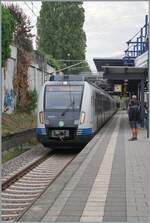 The DB Stuttgart S-Bahn train 430 014 is on its way to Schorndorf and is arriving at Echterdingen station.

July 8, 2026