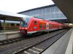 Here you can see a local train from Munich to Ulm on the January 6th in Munich.