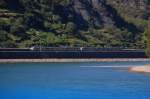 This photo shows an doubbel electrial multiple unit of the MRB(Mittel Rhein Bahn) at the tracks of lefthandside from the Rhineriver.....there classnumbre is 460 and they went to Koblenz mainstation.