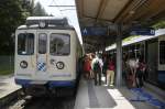 Bayerische Zugspitzbahn in Grainau (Bayern).

Datum: 29. Juli 2008.