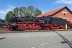 On 20 May 2019 DB 18 612 was placed outside the loco shed of the DDM in Neuenmarkt-Wirsberg due to the centenary of the Bavarian Class S 3/6 in one of the very rare instances that see 18 612 leave the