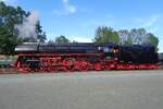 Cottbuser 01 509 takes a breather after another great steam bonanza at the DDM on the evening of 20 May 2019.