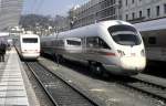 ICE 411 and ICE 401 at Ulm, March 18th, 1999.