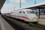 ICE 401 019 quits Munich Hbf on 27 Mai 2022.