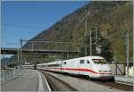 DB ICE 375 to Berlin in Interlaken Ost.