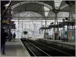 A ICE 3 unit is running through the station of Leuven on March 9th, 2008.